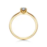 Klasyczny pierścionek zaręczynowy